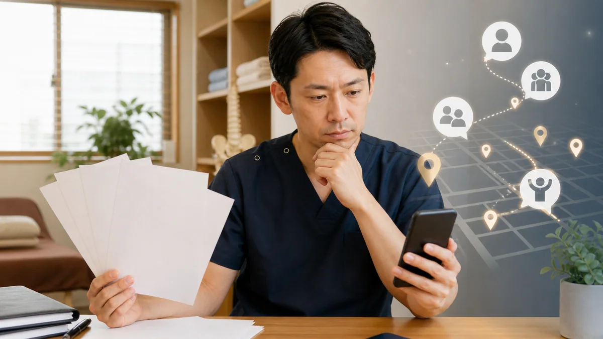 整体院でWeb集客への切り替えを考える施術者