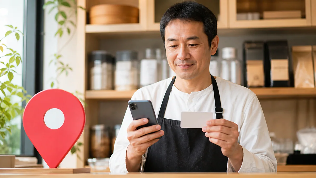 Googleビジネスプロフィールのオーナー確認を行う店舗オーナー