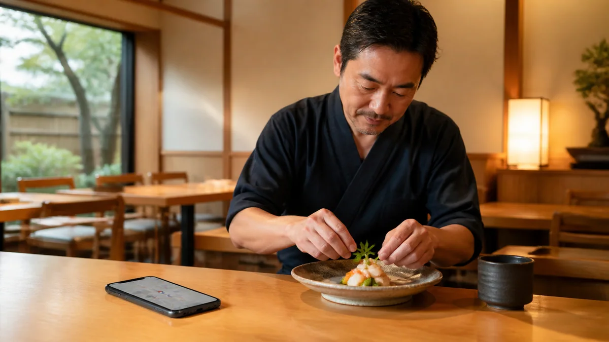 平日の飲食店で集客を考える店主