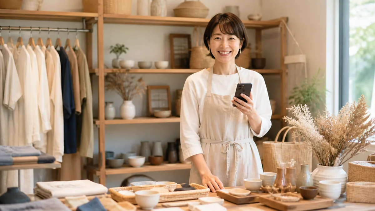 個人店の集客を準備する店舗オーナー