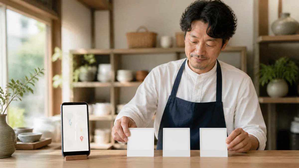 店舗集客の流れを考える店舗オーナー